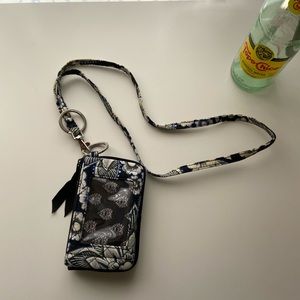 Vera Bradley Wallet + Lanyard